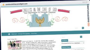 Publish Guest Post on carelessinthecareofgod.com