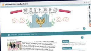 Publish Guest Post on carelessinthecareofgod.com