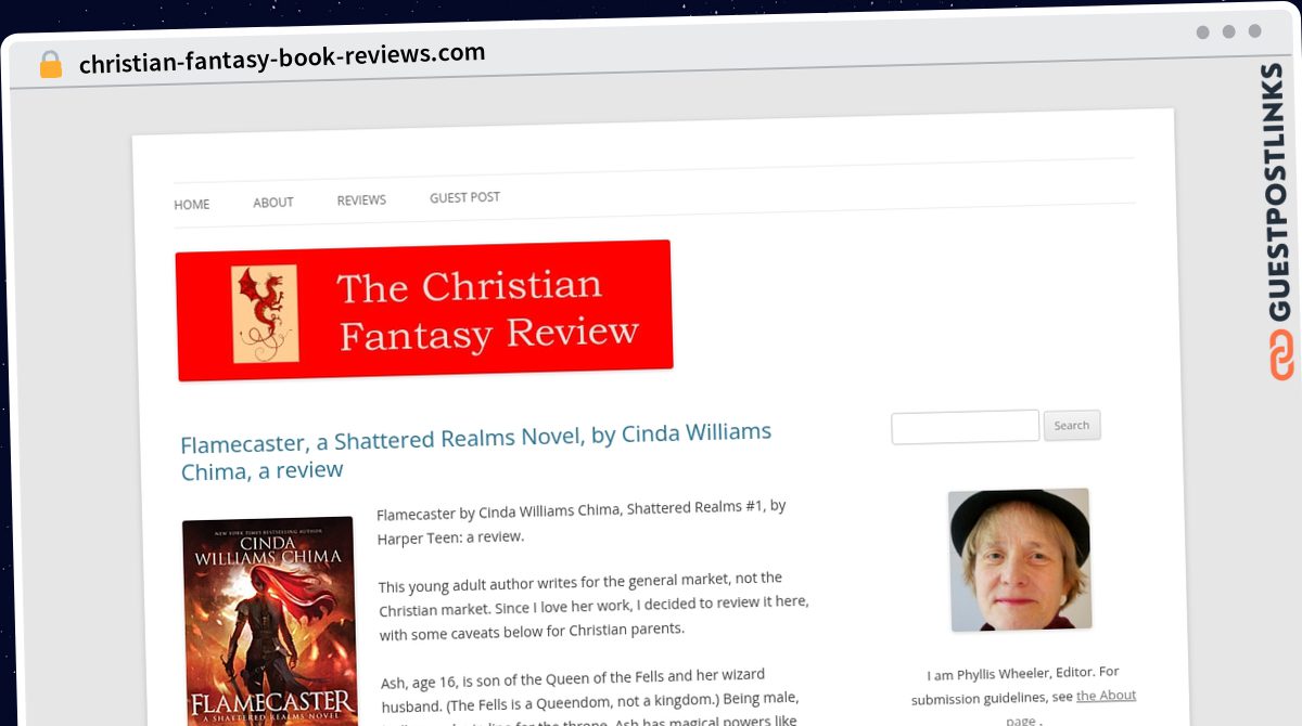 Publish Guest Post on christian-fantasy-book-reviews.com