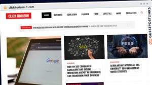 Publish Guest Post on clickhorizon.it.com