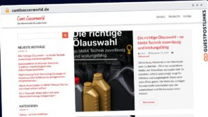 Publish Guest Post on contisoccerworld.de