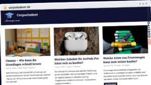 Publish Guest Post on corpsstudent.de