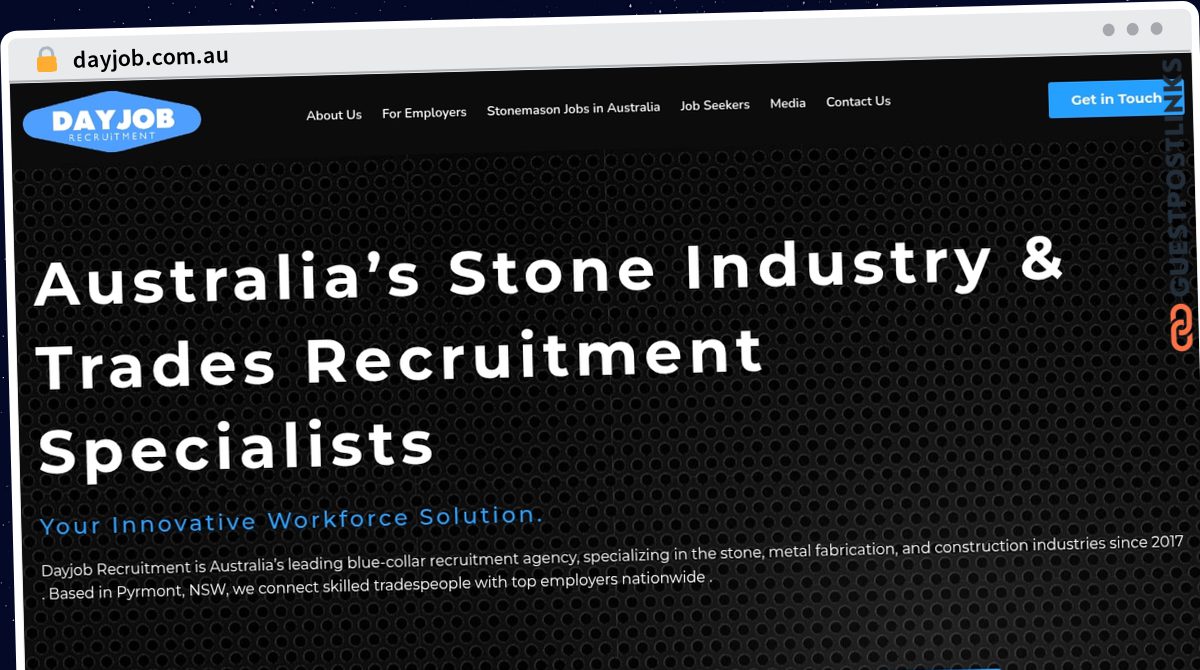 Publish Guest Post on dayjob.com.au