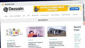 Publish Guest Post on dezzain.com