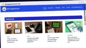 Publish Guest Post on dfaappointment.net