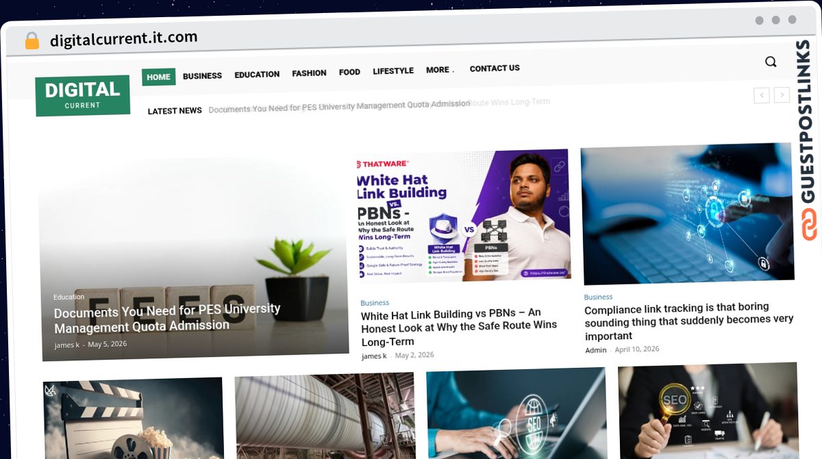 Publish Guest Post on digitalcurrent.it.com