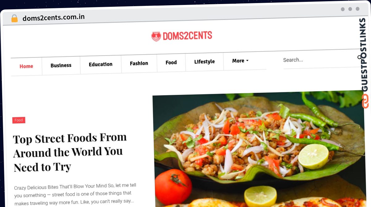 Publish Guest Post on doms2cents.com.in