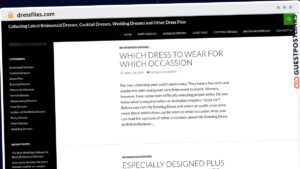 Publish Guest Post on dressfiles.com