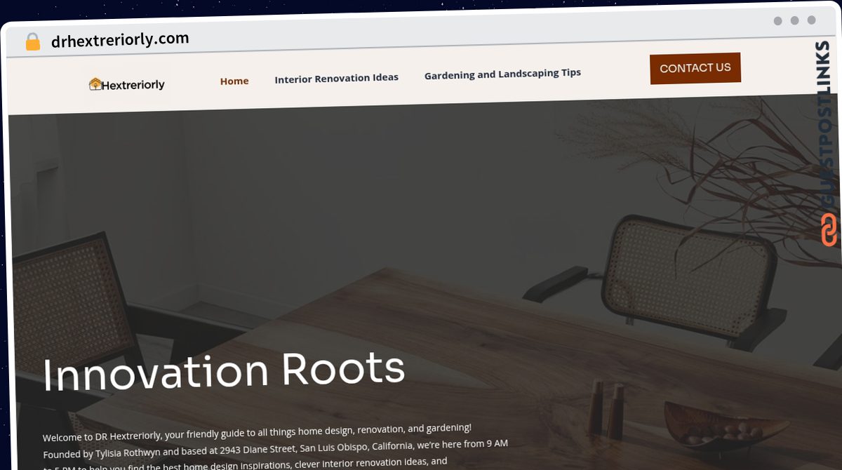 Publish Guest Post on drhextreriorly.com