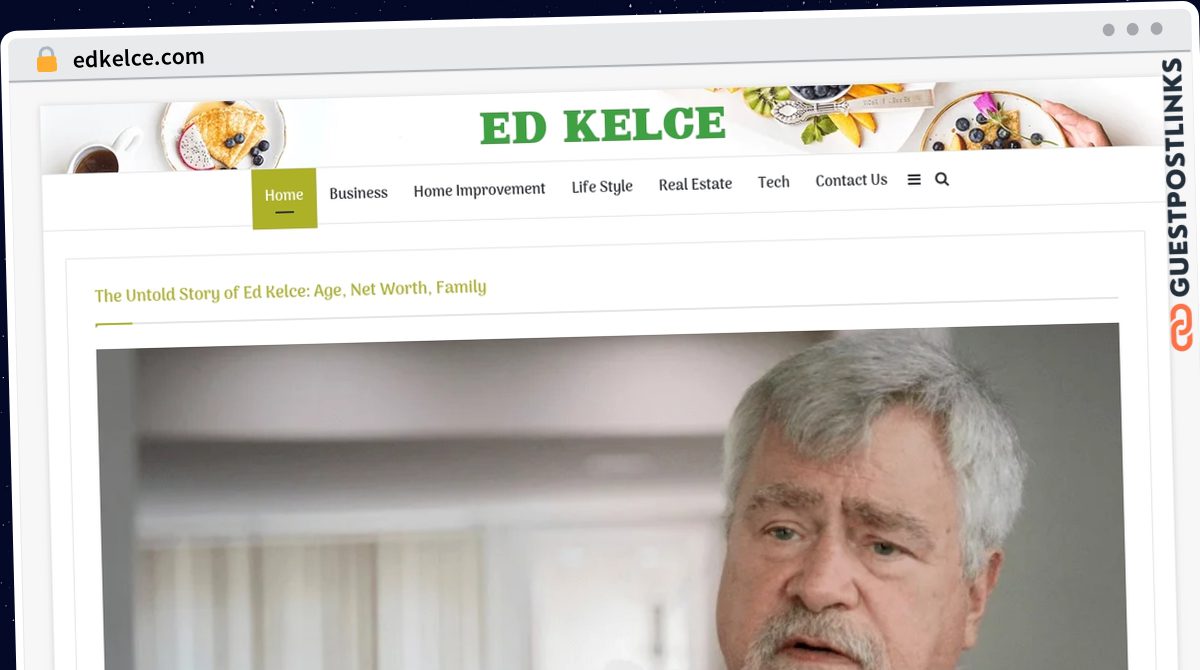 Publish Guest Post on edkelce.com