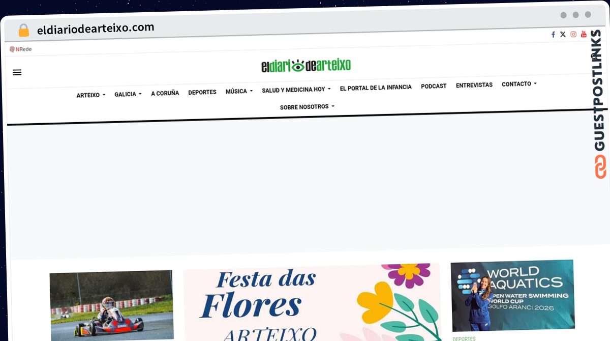 Publish Guest Post on eldiariodearteixo.com