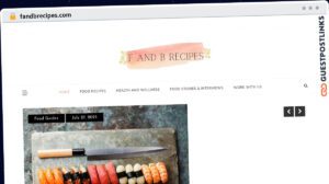 Publish Guest Post on fandbrecipes.com