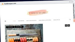 Publish Guest Post on fandbrecipes.com