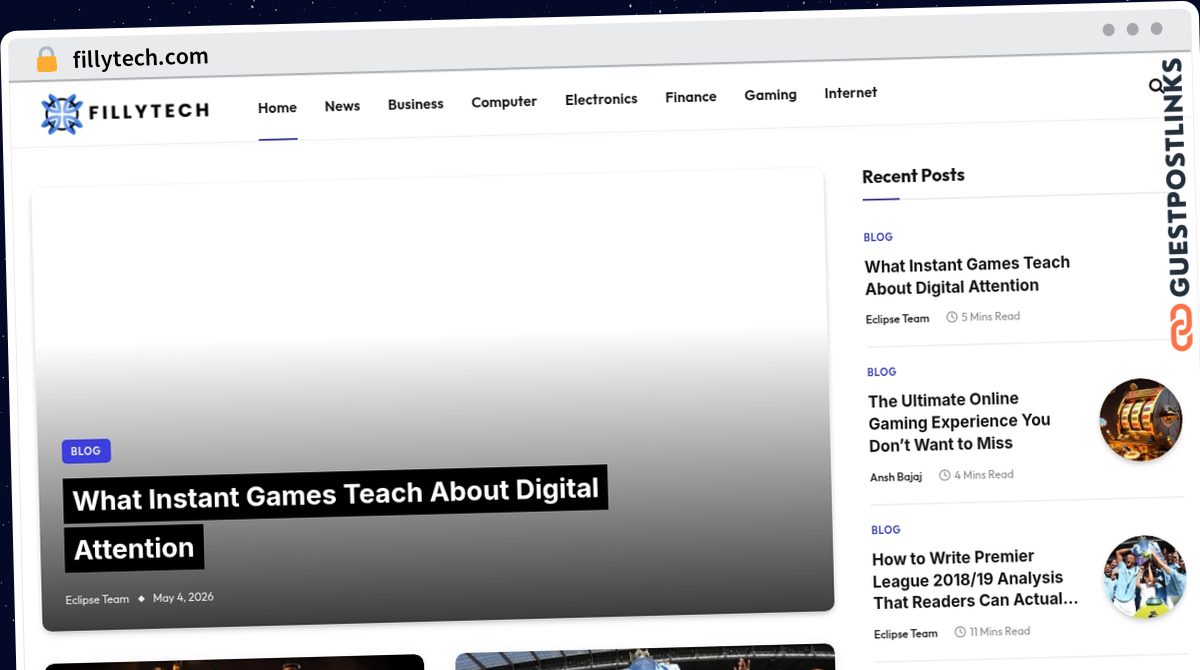 Publish Guest Post on fillytech.com