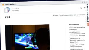 Publish Guest Post on finanziellfit.de
