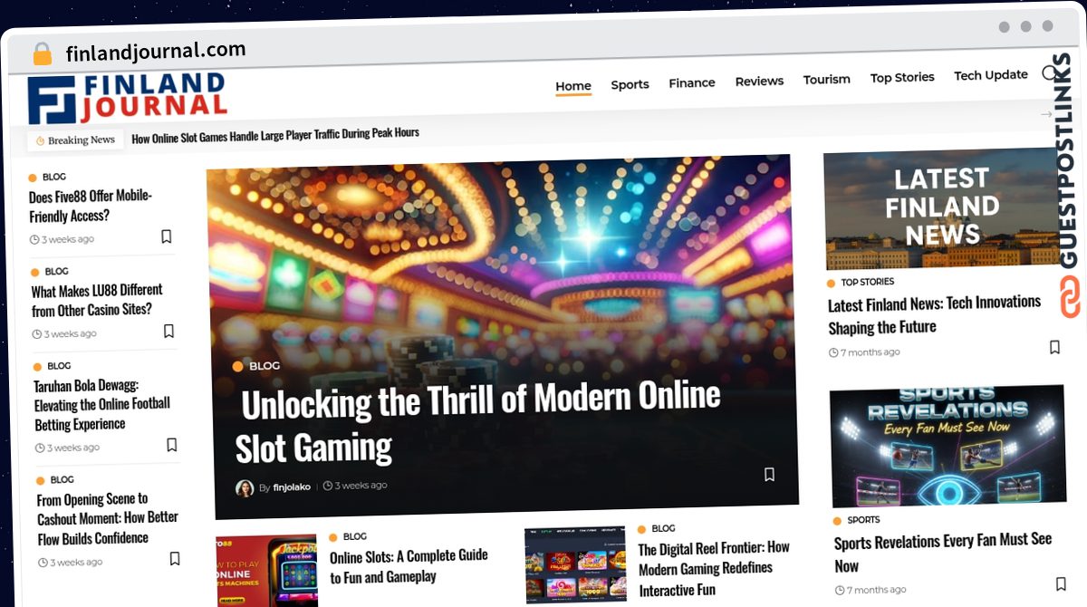 Publish Guest Post on finlandjournal.com
