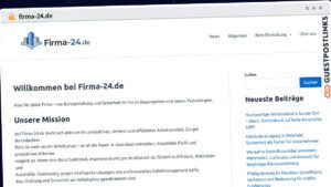 Publish Guest Post on firma-24.de