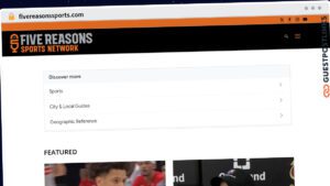 Publish Guest Post on fivereasonssports.com