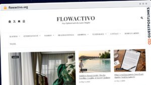 Publish Guest Post on flowactivo.org