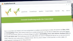 Publish Guest Post on foodforfitness.de