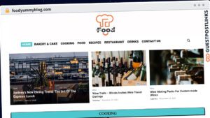 Publish Guest Post on foodyummyblog.com