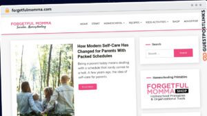 Publish Guest Post on forgetfulmomma.com