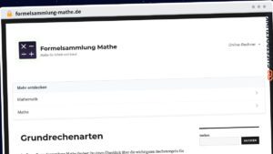 Publish Guest Post on formelsammlung-mathe.de