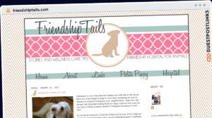 Publish Guest Post on friendshiptails.com