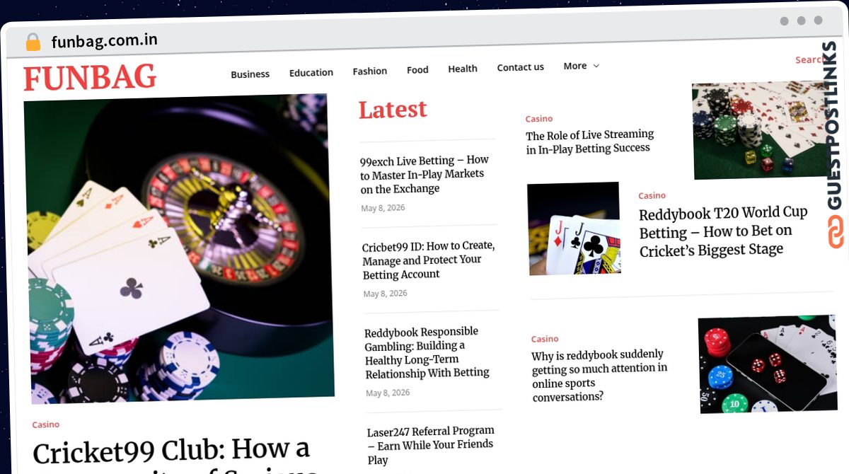 Publish Guest Post on funbag.com.in