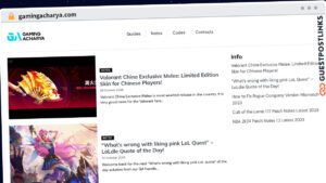Publish Guest Post on gamingacharya.com