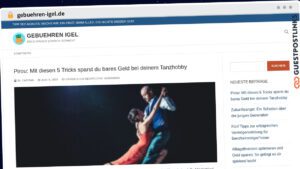Publish Guest Post on gebuehren-igel.de