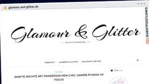 Publish Guest Post on glamour-and-glitter.de