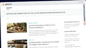 Publish Guest Post on goote.ch
