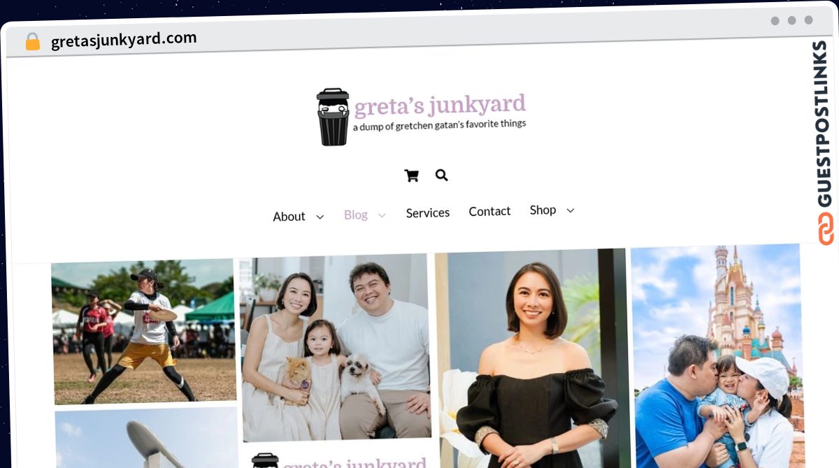 Publish Guest Post on gretasjunkyard.com