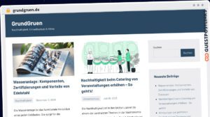 Publish Guest Post on grundgruen.de