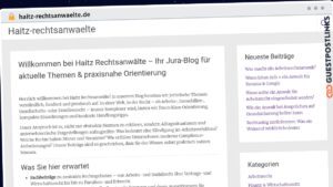 Publish Guest Post on haitz-rechtsanwaelte.de