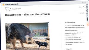 Publish Guest Post on hausschweine.de
