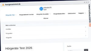 Publish Guest Post on hoergeraetetest.de