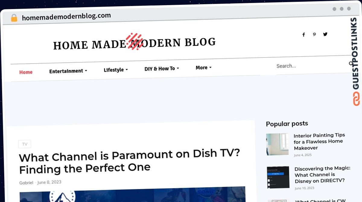 Publish Guest Post on homemademodernblog.com