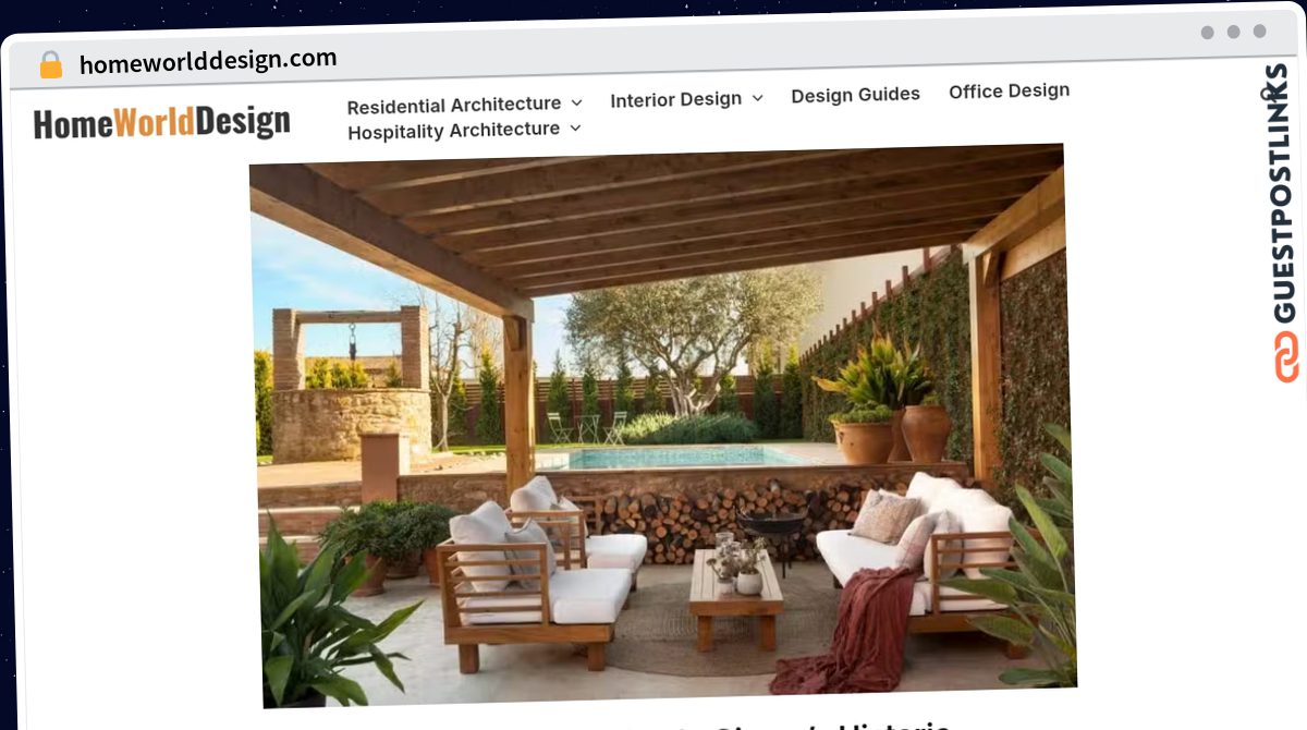 Publish Guest Post on homeworlddesign.com