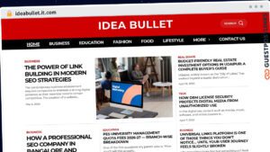 Publish Guest Post on ideabullet.it.com