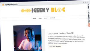 Publish Guest Post on igeekyblog.com