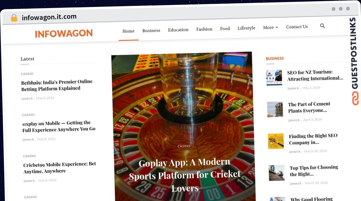 Publish Guest Post on infowagon.it.com