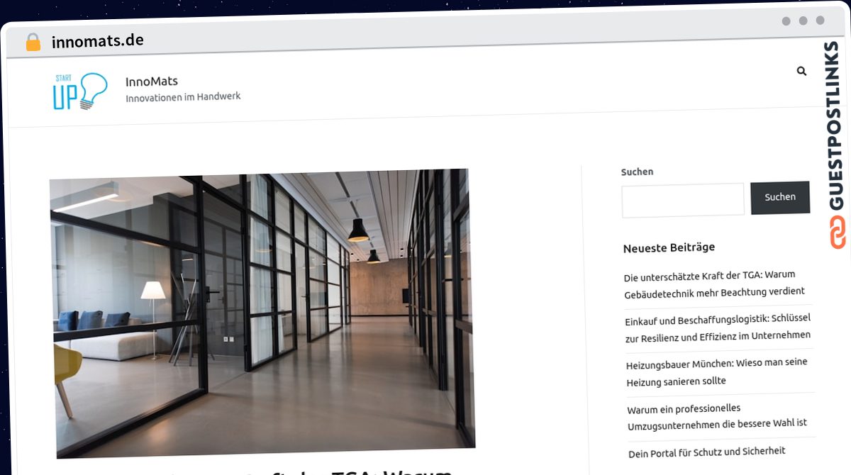 Publish Guest Post on innomats.de