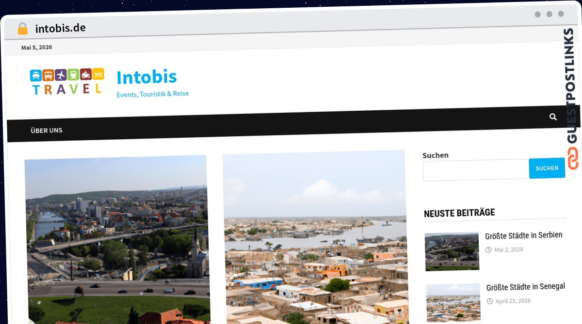 Publish Guest Post on intobis.de