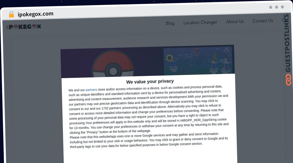 Publish Guest Post on ipokegox.com