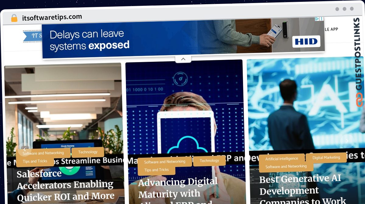 Publish Guest Post on itsoftwaretips.com