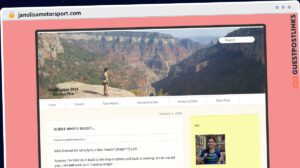 Publish Guest Post on janolisamotorsport.com