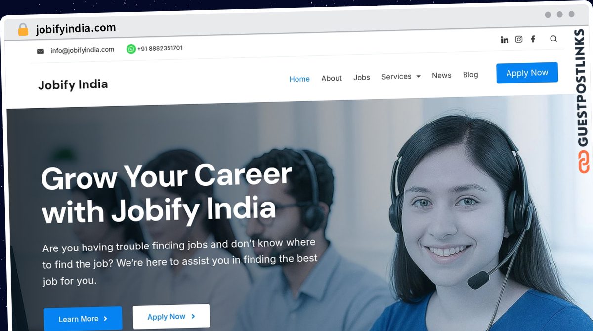 Publish Guest Post on jobifyindia.com