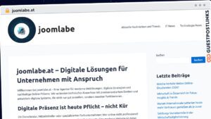 Publish Guest Post on joomlabe.at